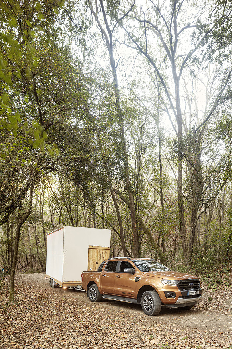 mo ca iaac produces a self sufficient mobile home made of dowel laminated timber 5