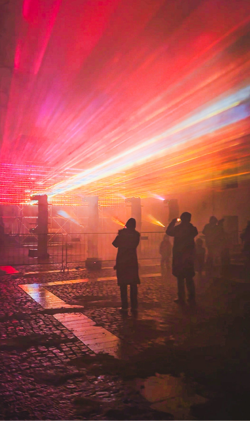 architecture social club creates floating volumes of animated light 6