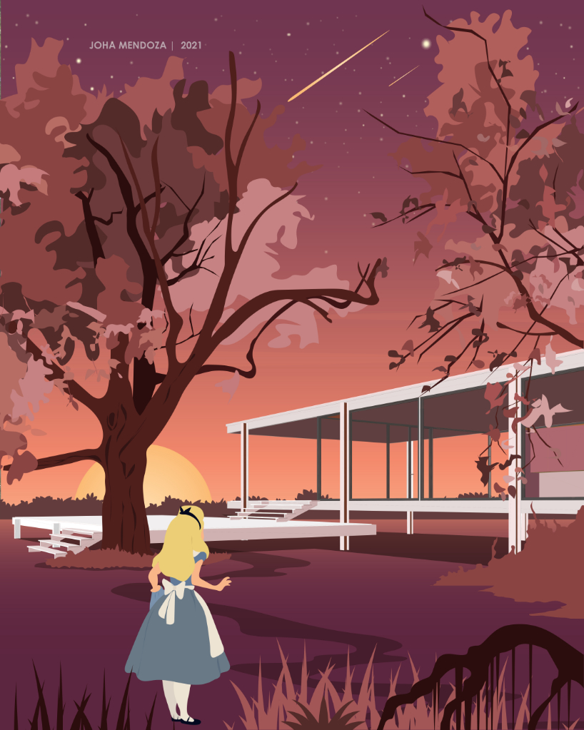 disney's animated characters reimagine iconic architectural landmarks