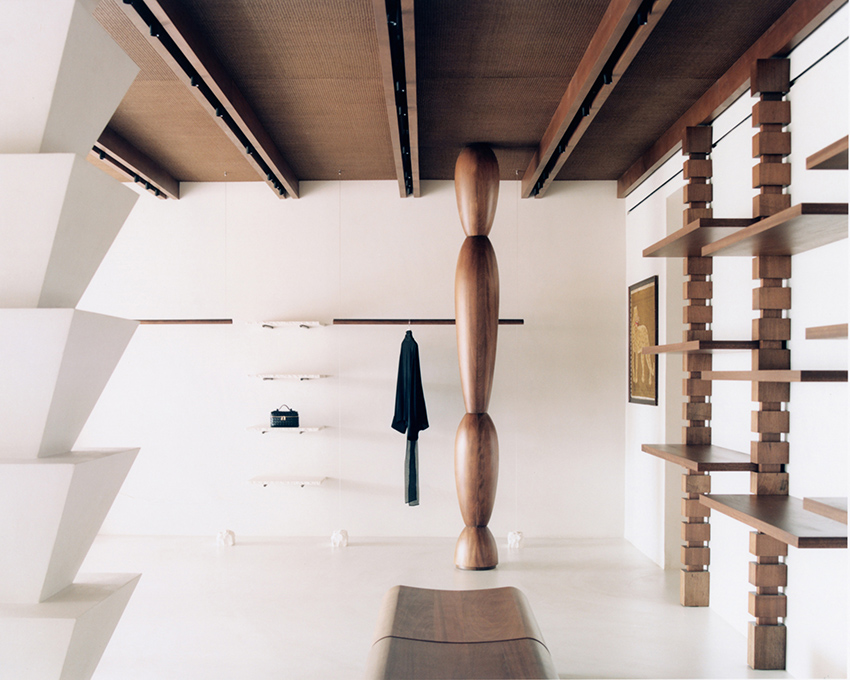 zimmer studio explores contrasting material aesthetics in es_more's palma dual retail space