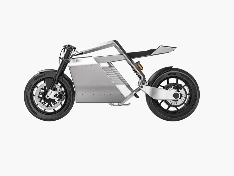 Desain melingkar pada dua roda: kantor desain Belin menghadirkan sepeda motor listrik ekka