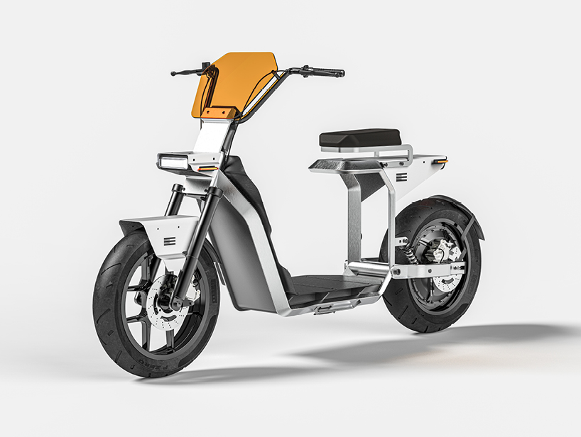 Desain melingkar pada dua roda: kantor desain Belin menghadirkan sepeda motor listrik ekka