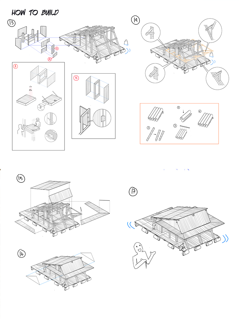vernacular buoyant bamboo architecture in indonesia 8