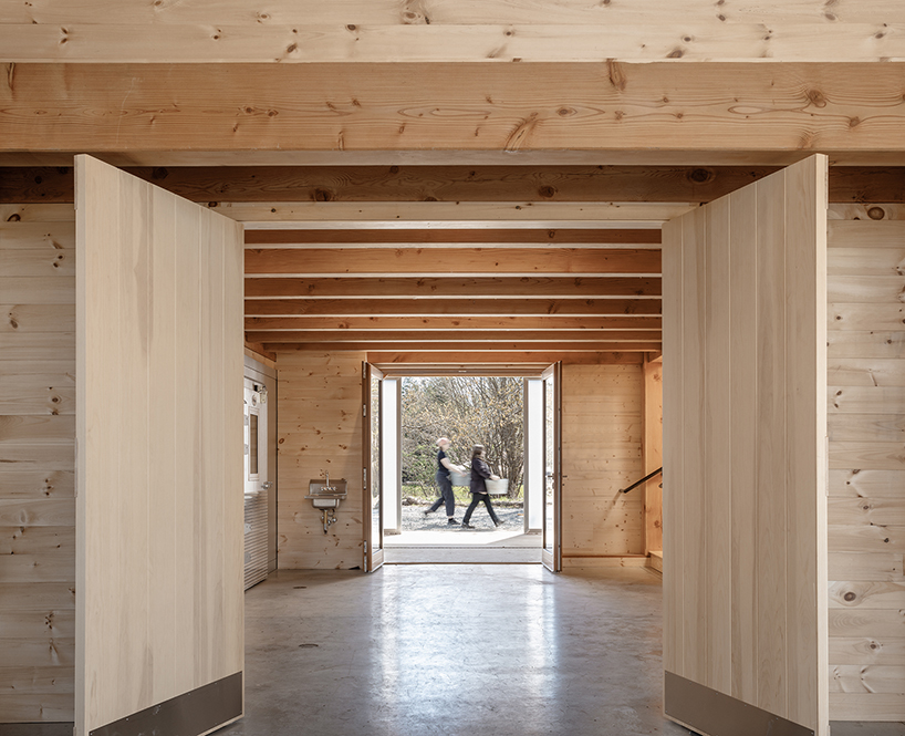 net zero timber farmstand powers local food in weston massachusetts 11