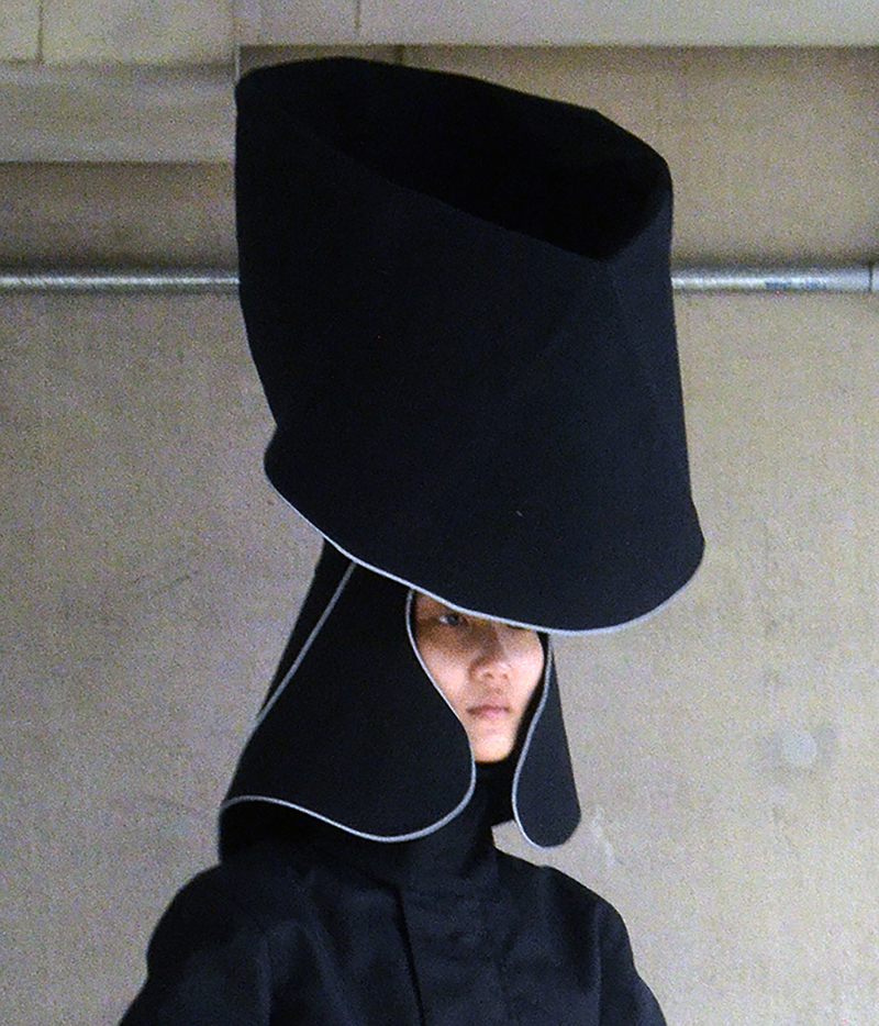 Hats evolved to function as a rainwater collection tool 4
