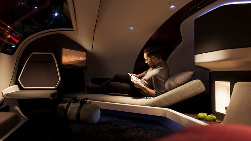 autonomous overnight travel concept vehicle swift pod