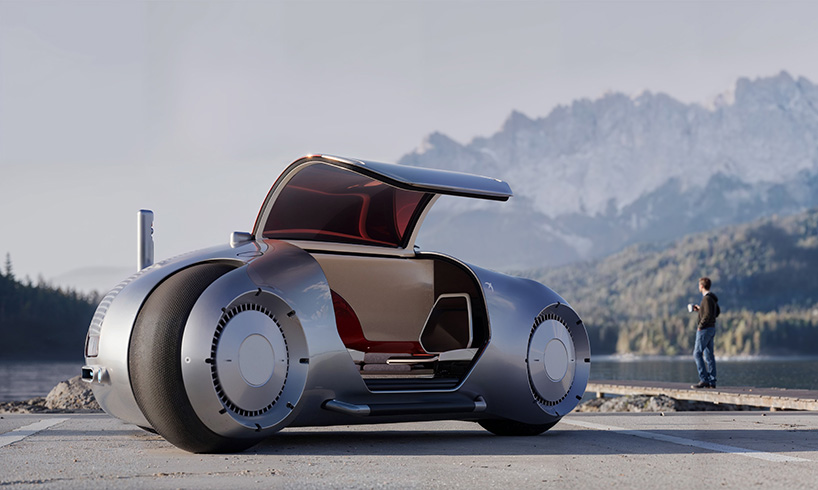 autonomous overnight travel concept vehicle swift pod