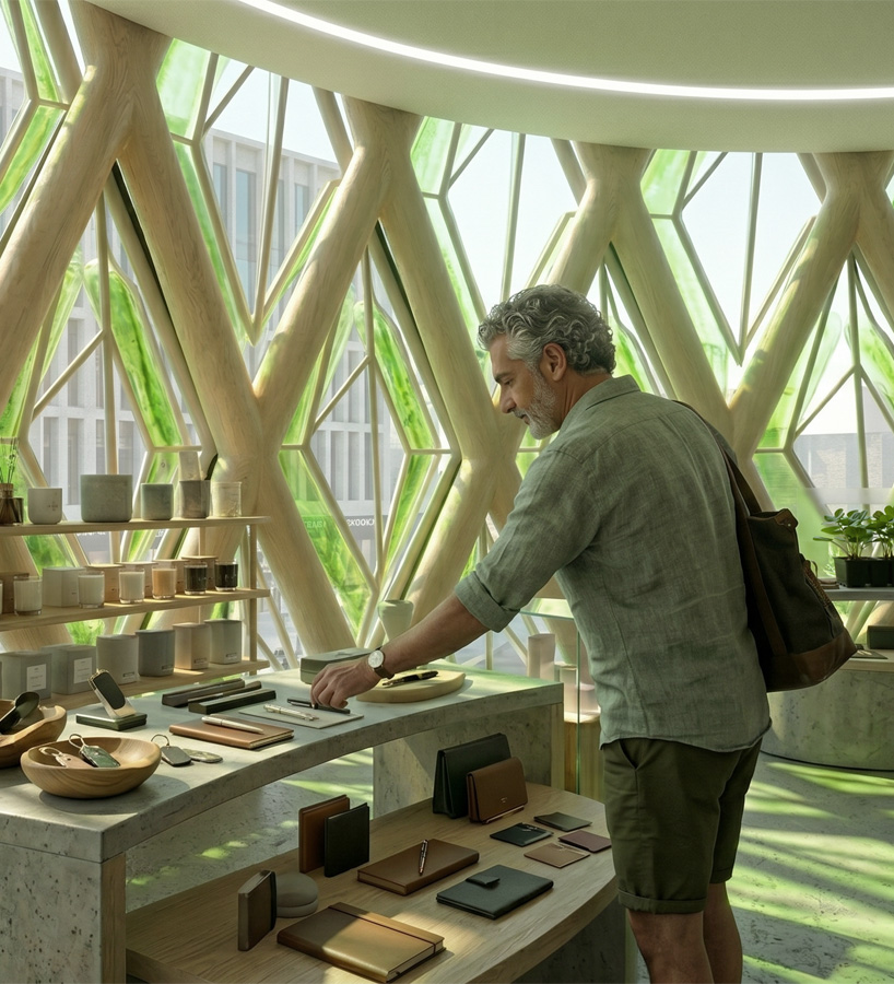 rethinking the glass tower through a living skin that grows, shades, and generates energy - 6