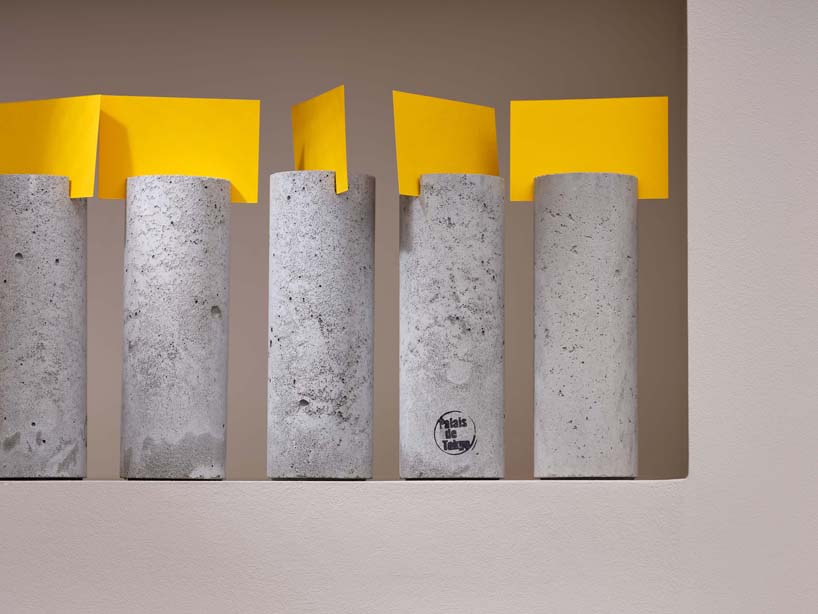 aequo.design develops ambiguous design objects from industrial materials for palais de tokyo