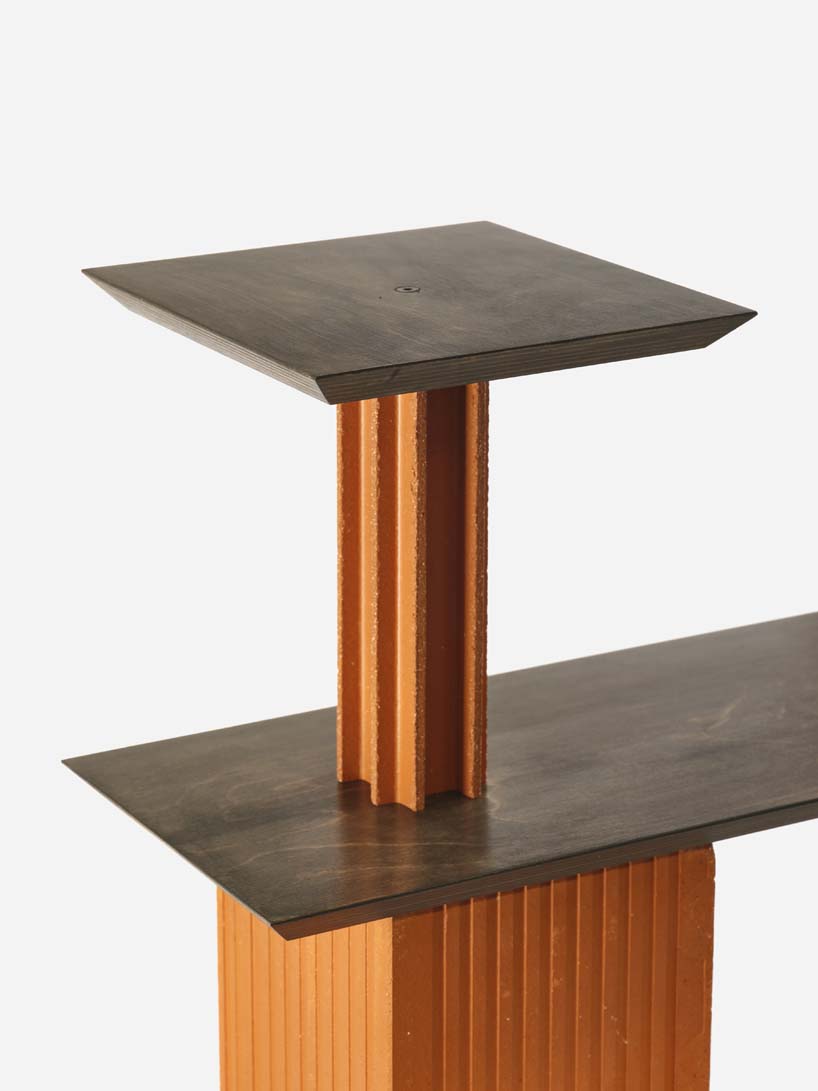 aequo.design's édifice stools stack bricks into architectural miniatures