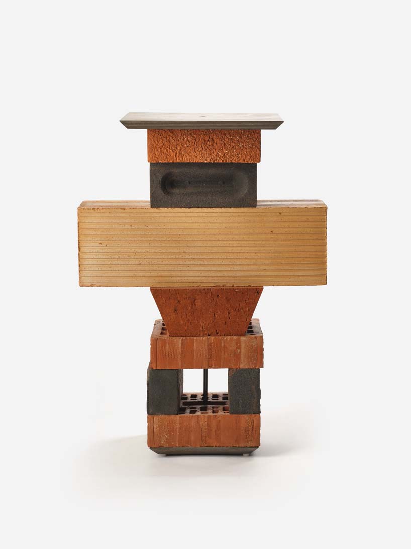 aequo.design's édifice stools stack bricks into architectural miniatures