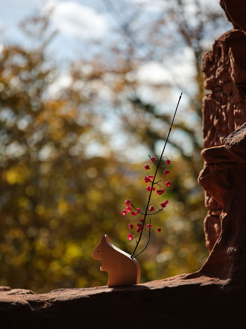 found forest branch allows users complete decorative wooden squirrel&rsquo;s distinct form