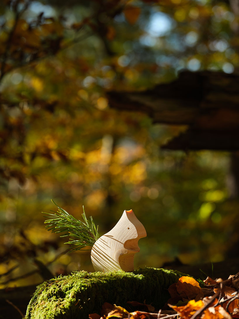 found forest branch allows users complete decorative wooden squirrel&rsquo;s distinct form