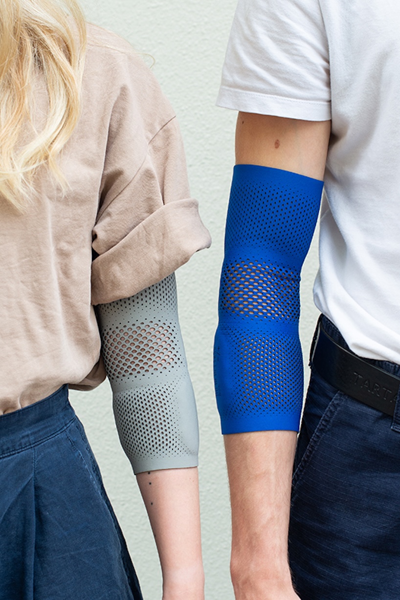 nils sorger’s elbow brace fuses additive 3D printing and subtractive laser cutting technology