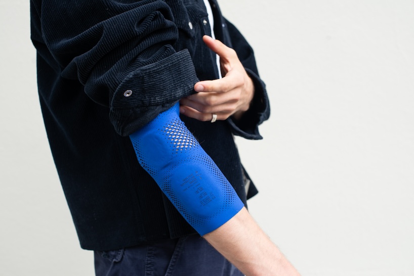 nils sorger’s elbow brace fuses additive 3D printing and subtractive laser cutting technology