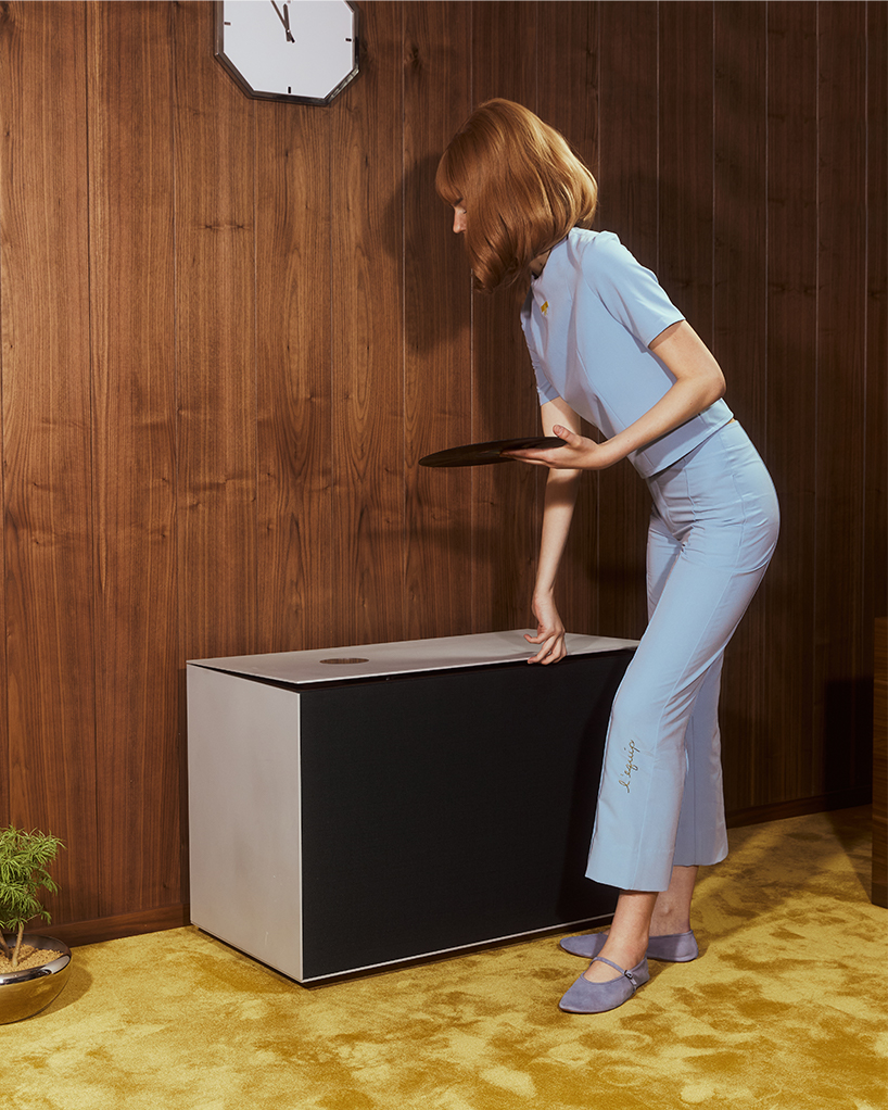 nuova group's multisensory installation transforms milanese bistro into american home in 1971