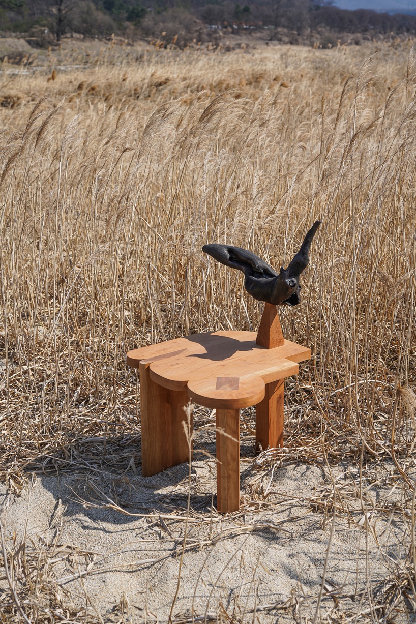 gidoo song fuses architectural forms and elements from nature for furniture series