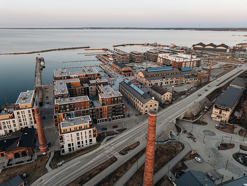 5-year-old’s sketch turns light mast into luminous bird's nest installation in estonia