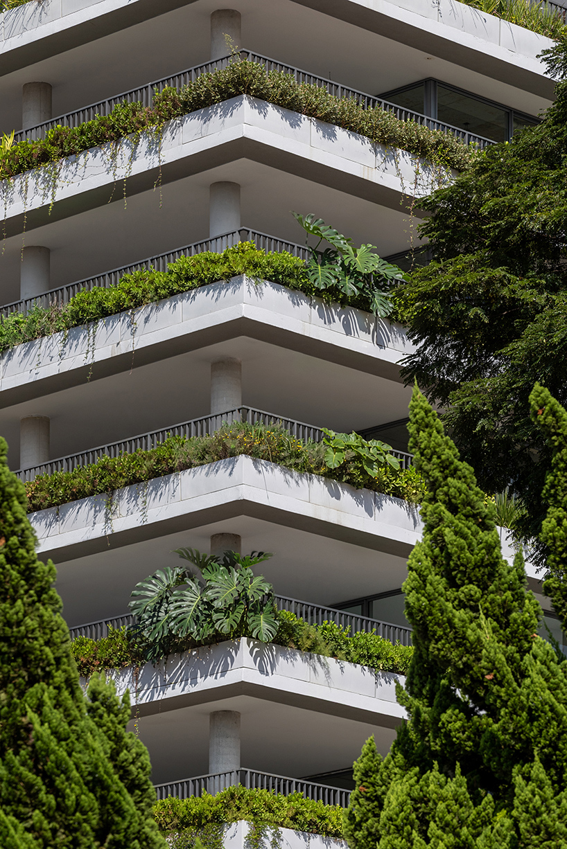 wrapped in concrete, wood, and greenery, perkins&will’s residential tower rises in são paulo - 9