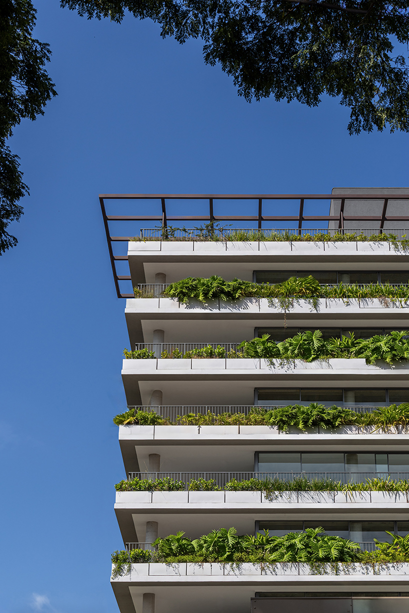 wrapped in concrete, wood, and greenery, perkins&will’s residential tower rises in são paulo - 8
