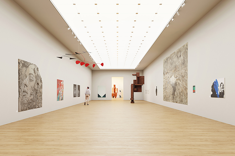 portuguese lioz stone clads the facade of national museum of contemporary art lisbon