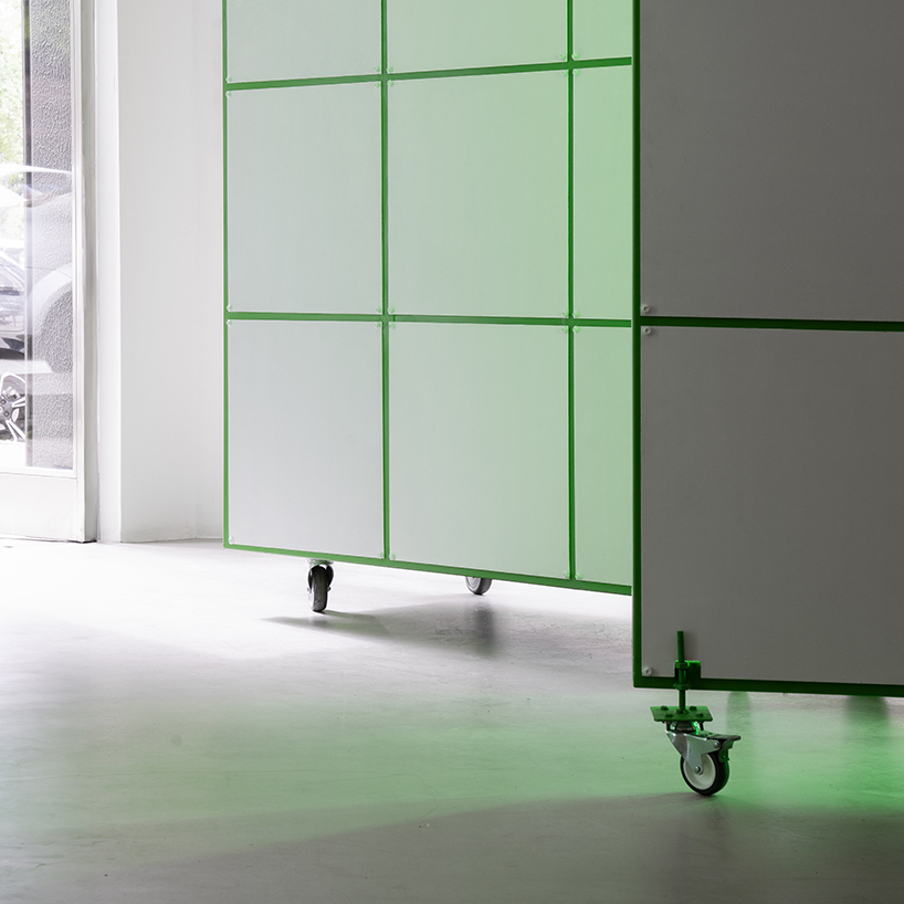 from an exhibition wall to a provocative green box 10