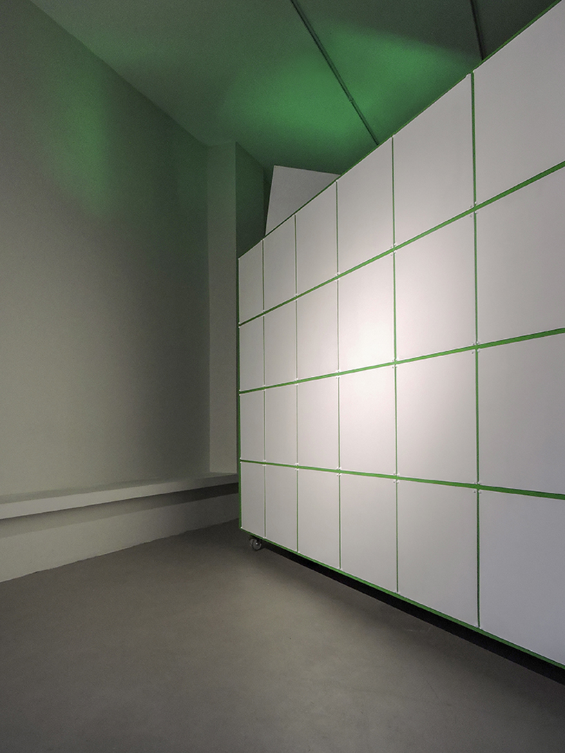 from an exhibition wall to a provocative green box 11