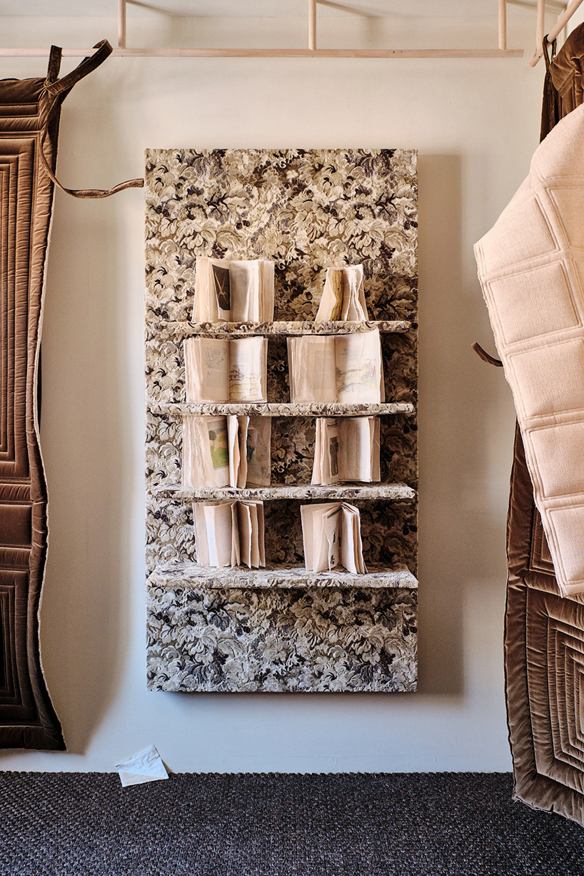 velvet windows & alcoves capture breeze in lisa bravi & romain joly's reading room in france