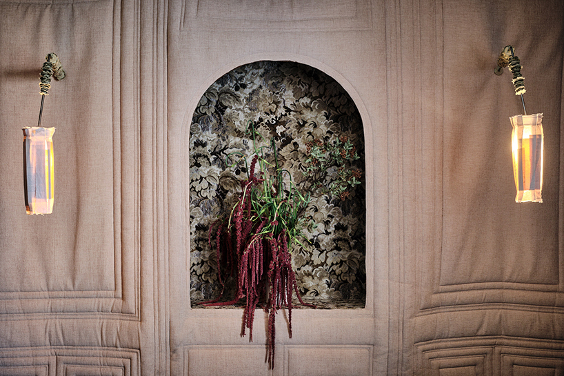 velvet windows & alcoves capture breeze in lisa bravi & romain joly's reading room in france