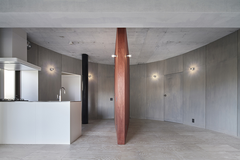 ultra studio introduces elliptical reconfigurable layout within nLDKX apartment in tokyo