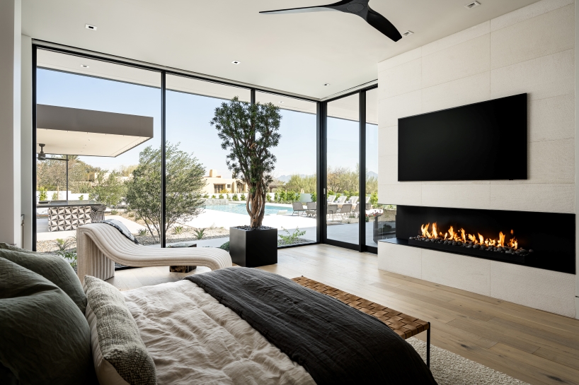 Ty Harrison prioritizes an inner outdoor transition without problems in this modern house in Arizona 9
