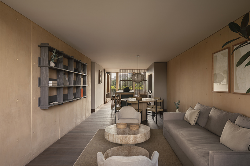 Un proyecto de CRB Arquitectos en Ciudad de México 4 con fachadas de hormigón visto de colores