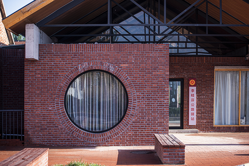 traditional cellular geographic patterns inform li guifen rural complex's layout in china