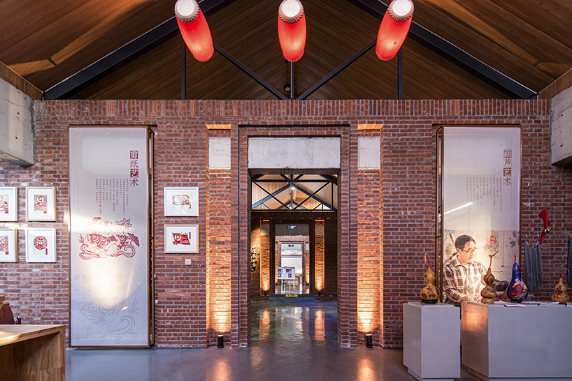 traditional cellular geographic patterns inform li guifen rural complex's layout in china