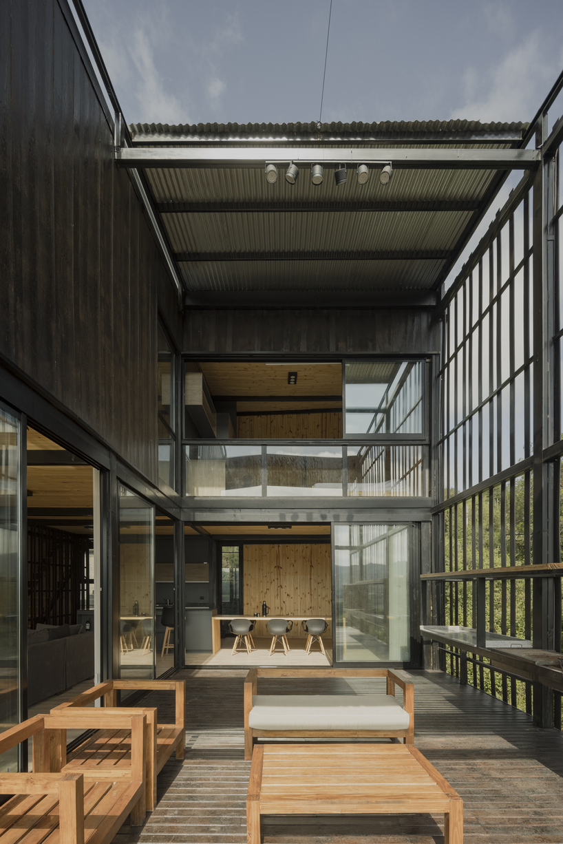 pablo senmartin's casa solar utilizes nature for climate self-regulation amid argentina ravine