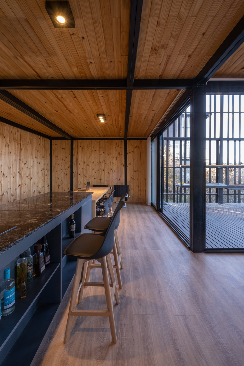 pablo senmartin's casa solar utilizes nature for climate self-regulation amid argentina ravine