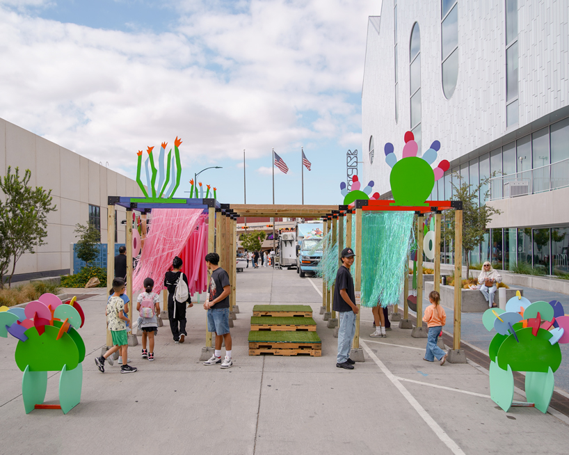 nomada turns a pergola into a desert inspired playscape in downtown el paso 2