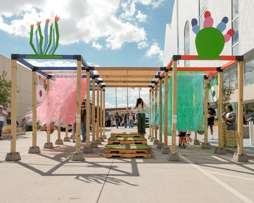 nomada turns a pergola into a desert inspired playscape in downtown el paso 4
