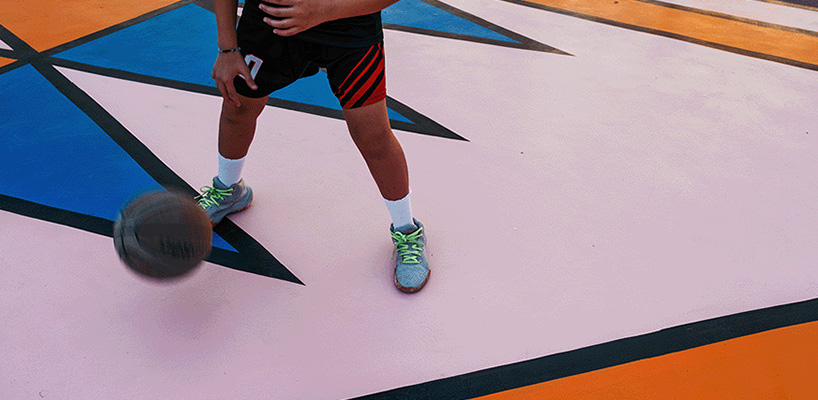 a hypecourt rug for the celtics in abu dhabi 3