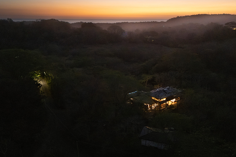 recycled ocean-plastic tiles, timber, and stone shape tropical house on costa rica’s coast - 10