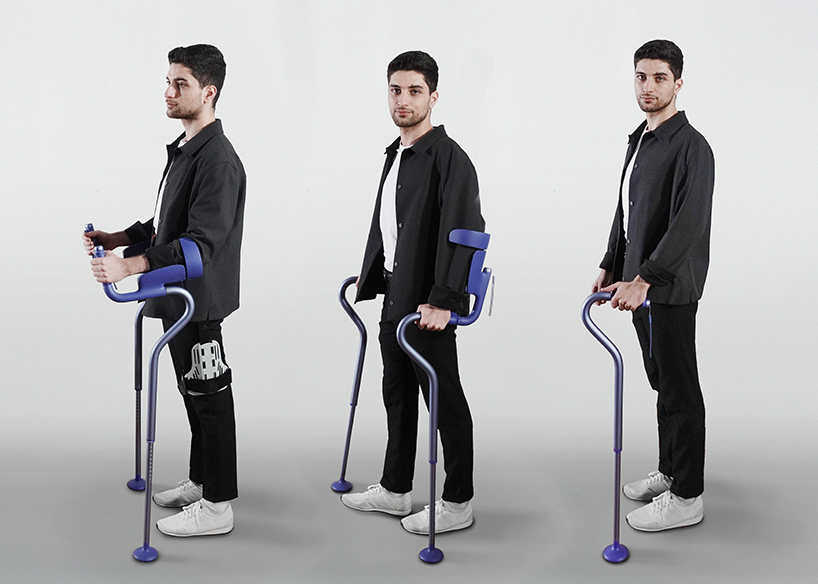 modular 'pedestrian' walking aid adapts dynamically to users' changing needs