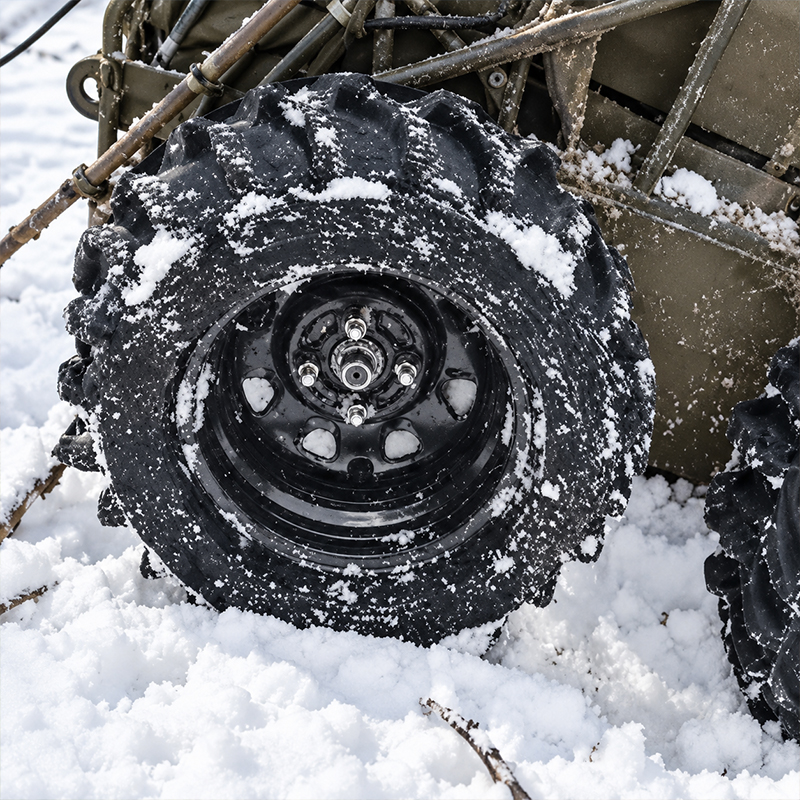 3D printed airless wheels help ground robots bring the wounded to safety - 4