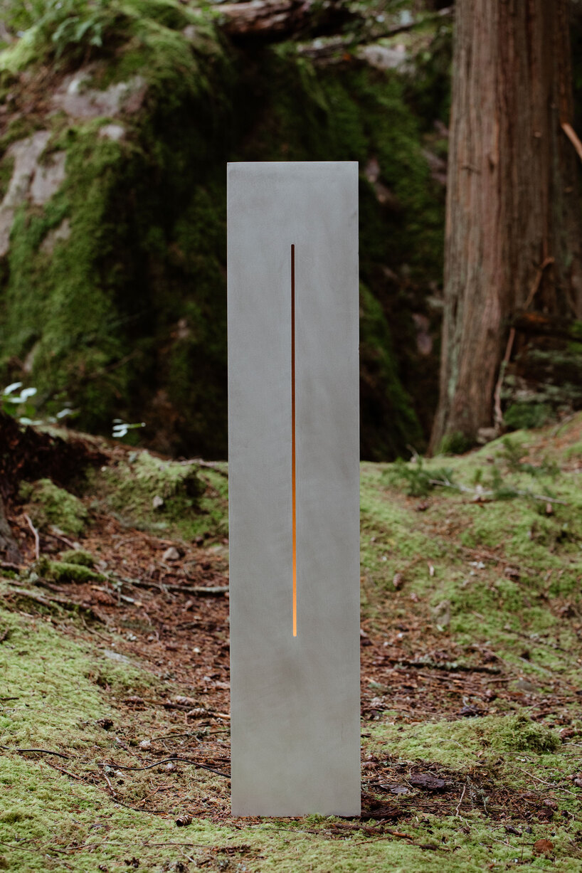 earth to people combines tree sap with salvaged wood in debut furniture collection