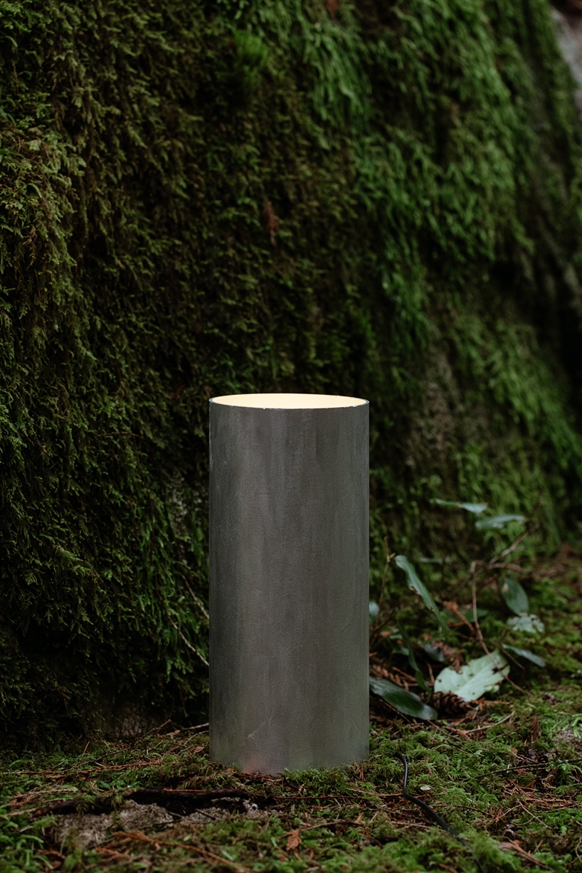 earth to people combines tree sap with salvaged wood in debut furniture collection