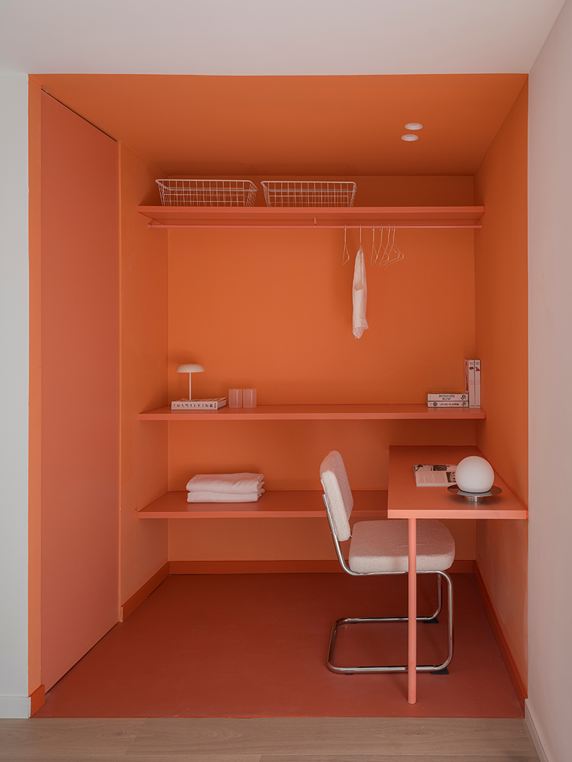 mome.estudio's zen housing units repurpose residential building on madrid's outskirts