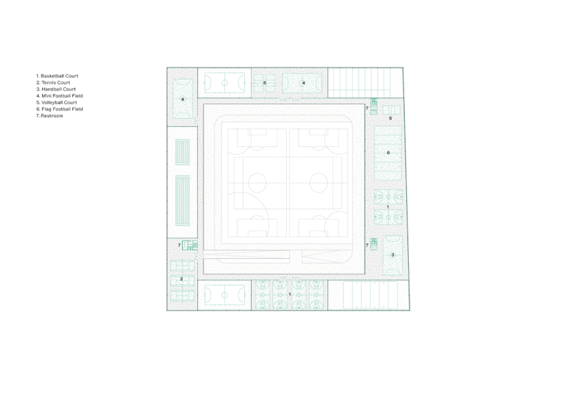 El plan de regeneración convierte los edificios decadentes del paseo marítimo de Manhattan en un patio de recreo cívico