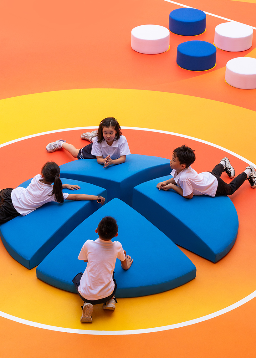 LEGO and NIKE team up to reimagine shanghai primary school as modular sports playground