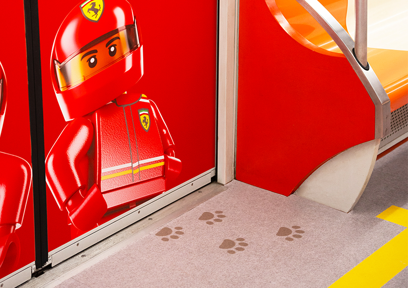 LEGO transforms metro line into F1 racing train speeding through shanghai - 8