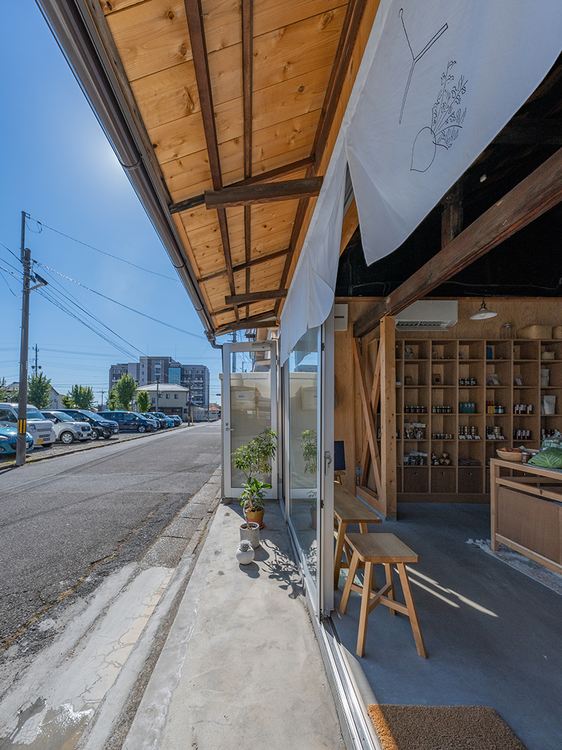 wooden japanese house turns into traditional greengrocer store in kiryu