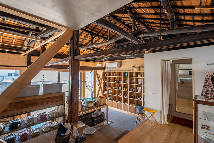 wooden japanese house turns into traditional greengrocer store in kiryu